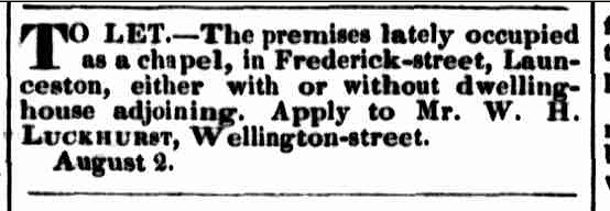 Launceston Examiner 6 August 1842 1
