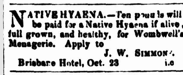 Cornwall Chronicle, 23 October 1858 -- KH