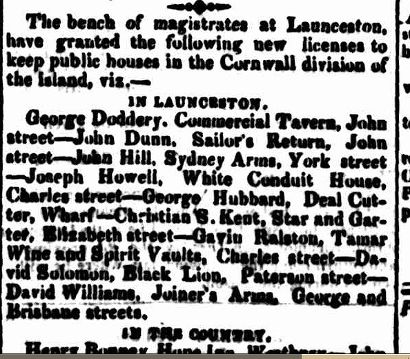 Hobart Town Courier, 28 September 1832