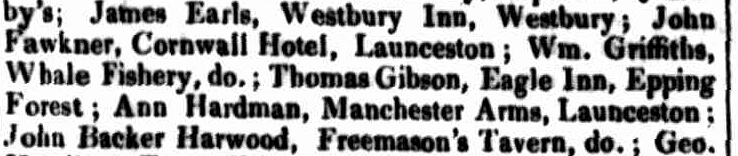 Launceston Advertiser, 16 October 1834