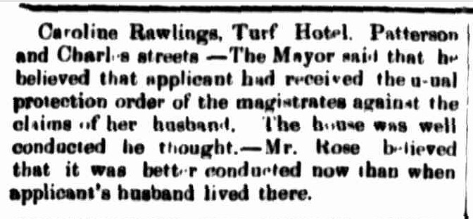 Annual Licensing Meeting, Launceston Examiner, 3 December 1866