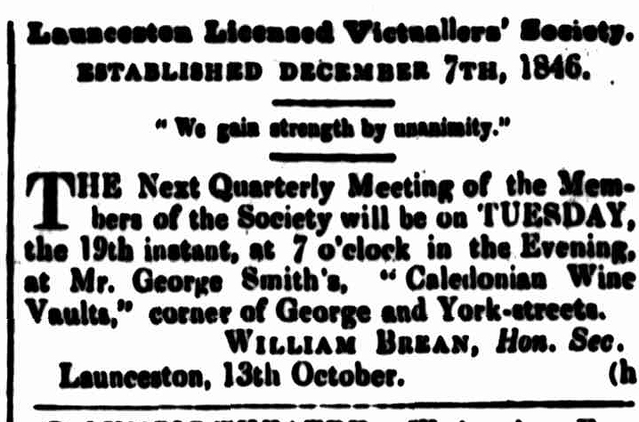 Cornwall Chronicle, 13 October 1852