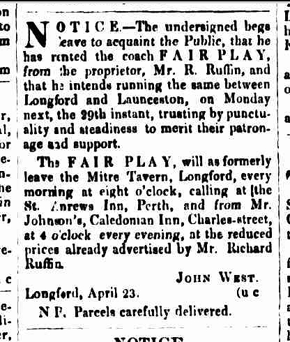 Cornwall Chronicle, 27 April 1844