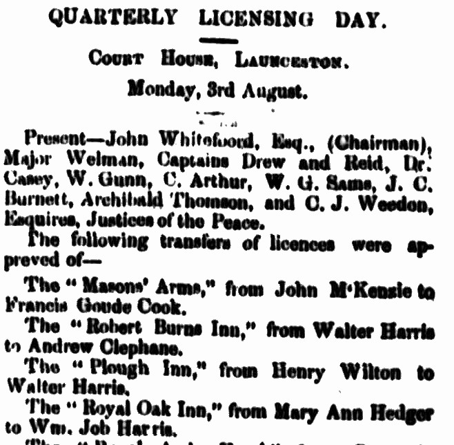 Cornwall Chronicle, 5 August 1857