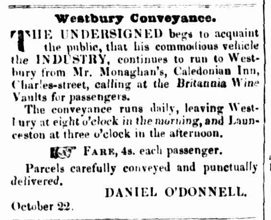 Launceston Advertiser, 23 October 1845