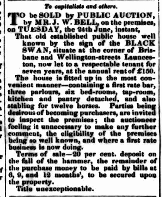 Launceston Examiner, 18 June 1845