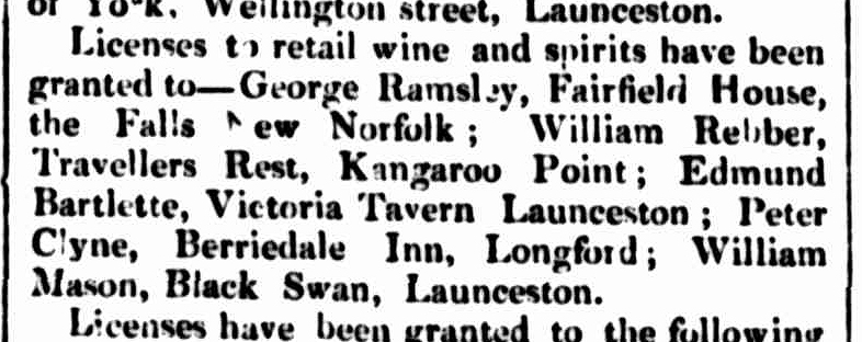 Hobart Town Courier, 16 February 1838