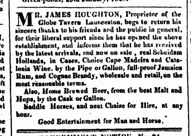 Hobart Town Courier, 2 February 1828