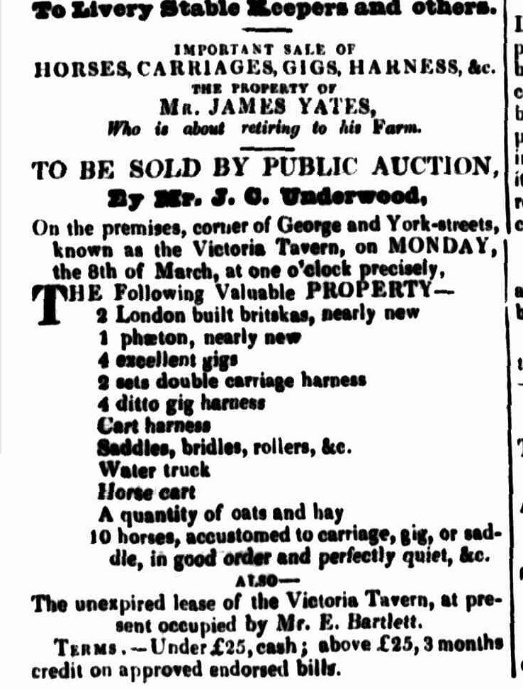 Launceston Advertiser, 11 February 1841