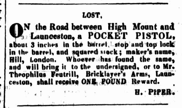 Launceston Advertiser, 29 February 1832