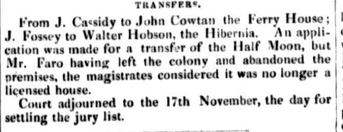 Launceston Advertiser, 5 November 1840