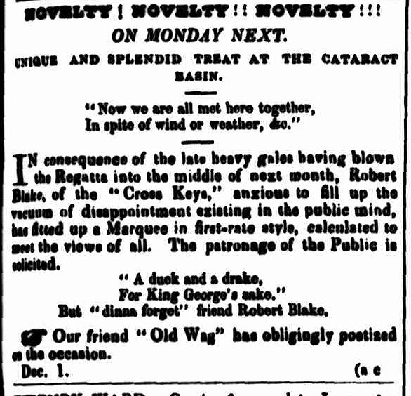 Cornwall Chronicle, 1 December 1849