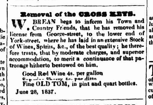 Launceston Advertiser, 29 June 1837