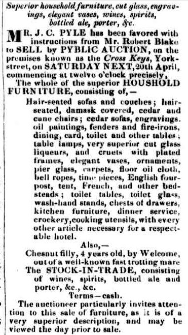Launceston Examiner, 13 April 1850