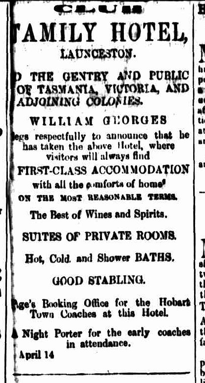 Cornwall Chronicle, 2 January 1867