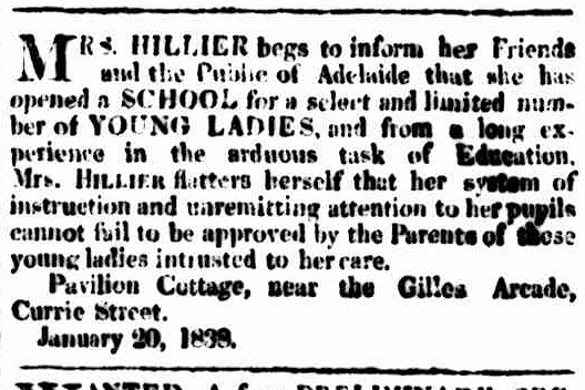 South Australian Gazette, 20 January 1838